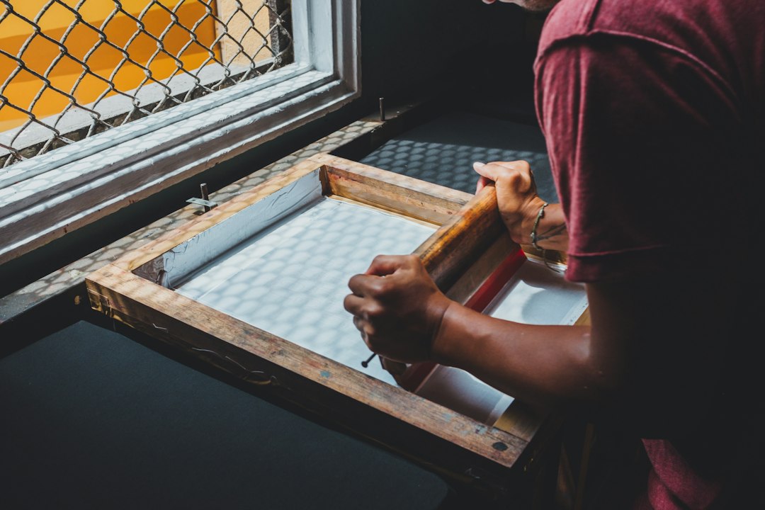 Screen printing process